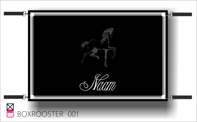 Boxrooster stable name naam butler finish Happy trailer Happy stable 