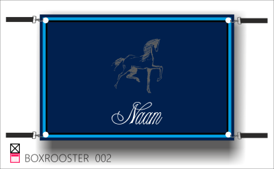 Boxrooster stable name naam butler finish Happy trailer Happy stable